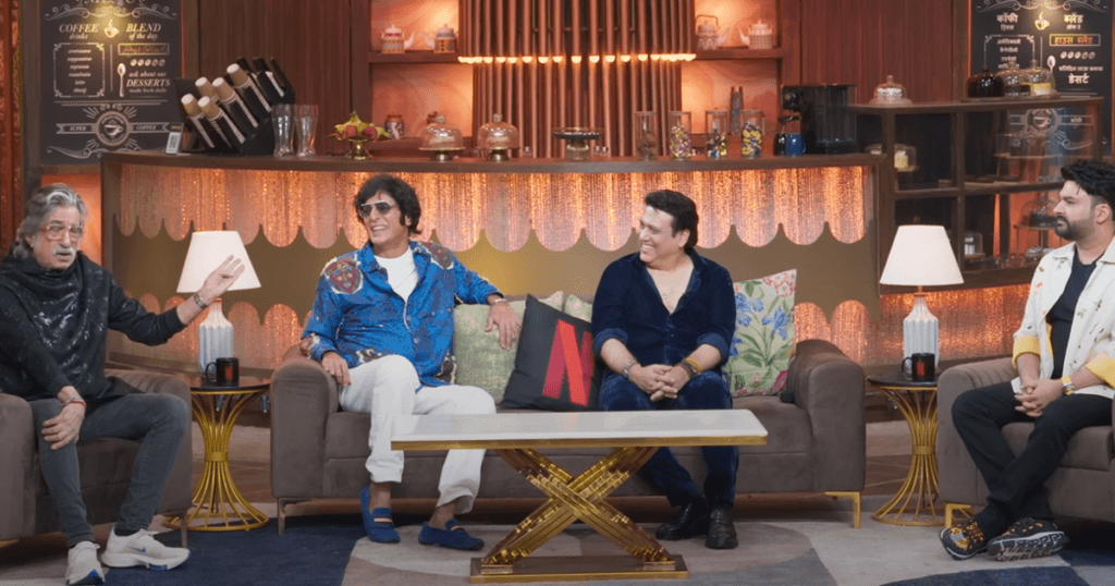 Krushna Abhishek and Govinda Reunite on The Great Indian Kapil Show with a Heartwarming Hug